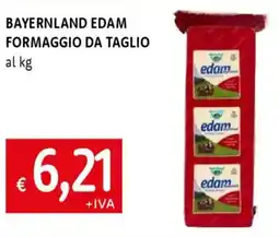 Famila Bayernland edam formaggio da taglio offerta