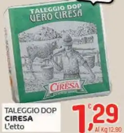 Crai Taleggio dop vero CIRESA offerta