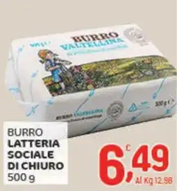 Crai Burro LATTERIA SOCIALE DI CHIURO offerta