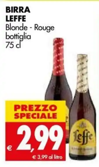Tigros Birra Leffe 75cl offerta