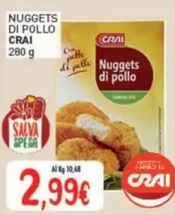 Crai Nuggets di pollo CRAI offerta