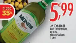 Crai Monini olio extra vergine di oliva offerta