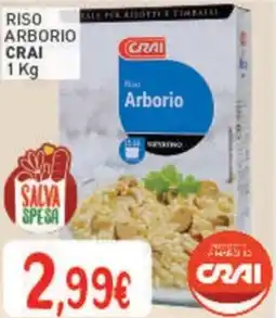 Crai Riso arborio CRAI offerta