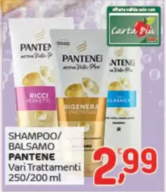 Crai Shampoo/ balsamo PANTENE offerta