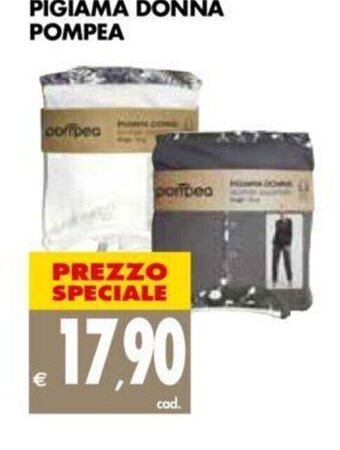 Tigros Pigiama Donna Pompea offerta