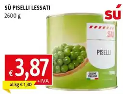 Famila Sù piselli lessati offerta