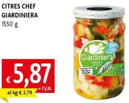 Famila Citres chef giardiniera offerta