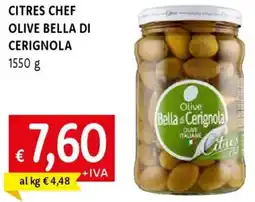 Famila Citres chef olive bella di cerignola offerta