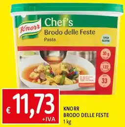Famila Knorr brodo delle feste offerta