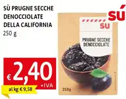 Famila Sù prugne secche denocciolate della california offerta