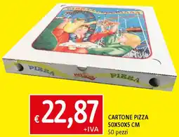 Famila Cartone pizza 50x50x5 cm offerta