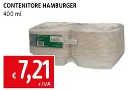 Famila Contenitore hamburger offerta