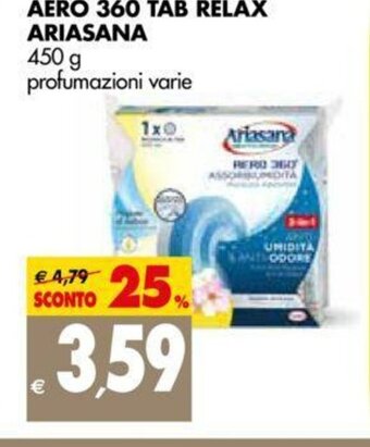 Aero 360 Tab Relax Ariasana 450g