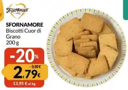 Famila SFORNAMORE Biscotti Cuor di Grano offerta