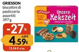 Famila GRIESSON biscottini di pasticceria offerta