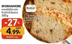 Famila SFORNAMORE nuvoletta con frutti di bosco offerta