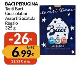 Famila BACI PERUGINA Tanti Baci Cioccolatini Assortiti Scatola Regalo offerta