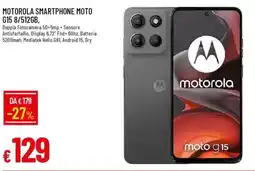 Galassia Motorola smartphone moto G15 8/512GB offerta