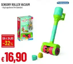 Galassia Clementoni sensory roller vacuum offerta