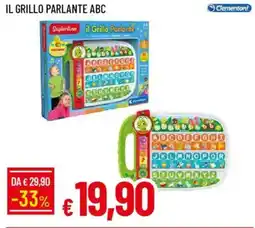 Galassia Clementoni il grillo parlante ABC offerta