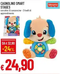 Galassia Fisher-price cagnolino smart stages offerta