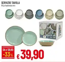 Galassia Servizio tavola offerta