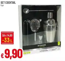 Galassia Set cocktail offerta