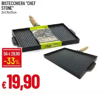 Galassia Bistecchiera "CHEF STONE" offerta
