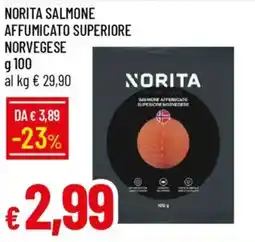 Galassia Norita salmone affumicato superiore norvegese offerta
