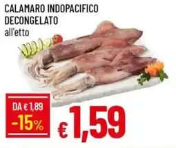 Galassia Calamaro indopacifico decongelato offerta