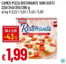 Galassia Cameo pizza ristorante offerta