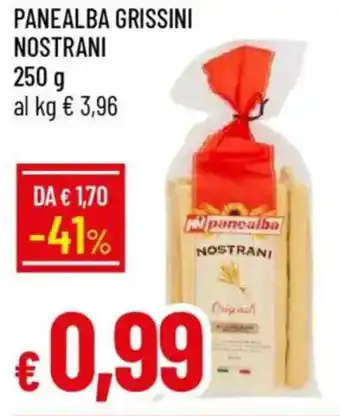 Galassia Panealba grissini nostrani offerta