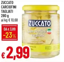 Galassia Zuccato carciofini tagliati offerta