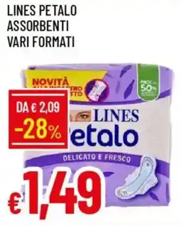 Galassia Lines petalo assorbenti offerta