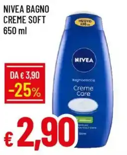 Galassia Nivea bagno creme soft offerta