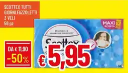Galassia Scottex tutti giorni fazzoletti 3 veli 56 pz offerta