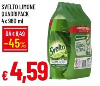 Svelto limone quadripack