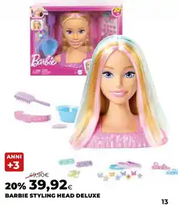 Extracoop Barbie styling head deluxe offerta