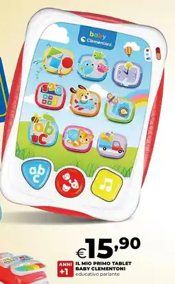 Extracoop Il mio primo tablet BABY CLEMENTONI offerta