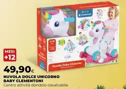 Extracoop Nuvola dolce unicorno BABY CLEMENTONI offerta