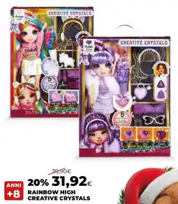Extracoop Rainbow high CREATIVE CRYSTALS offerta