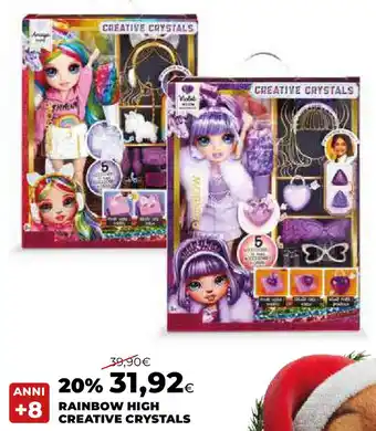 Extracoop Rainbow high CREATIVE CRYSTALS offerta
