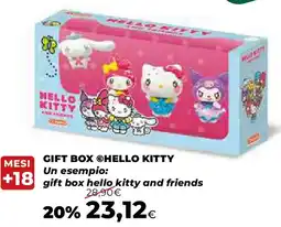 Extracoop Gift box o hello kitty offerta