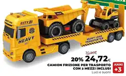 Extracoop Camion frizione per trasporto con 2 mezzi inclusi offerta