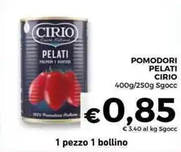 Conad Superstore Pomodori pelati CIRIO sgocc offerta
