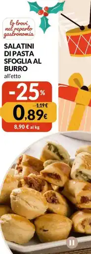 Famila Salatini di pasta sfoglia al burro offerta