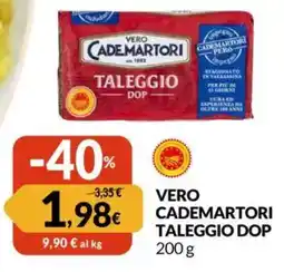 Famila Vero cademartori però taleggio DOP offerta