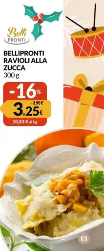Famila Bellipronti ravioli alla zucca offerta