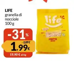 Famila LIFE granella di nocciole offerta