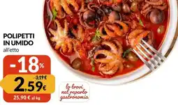 Famila Polipetti in umido offerta